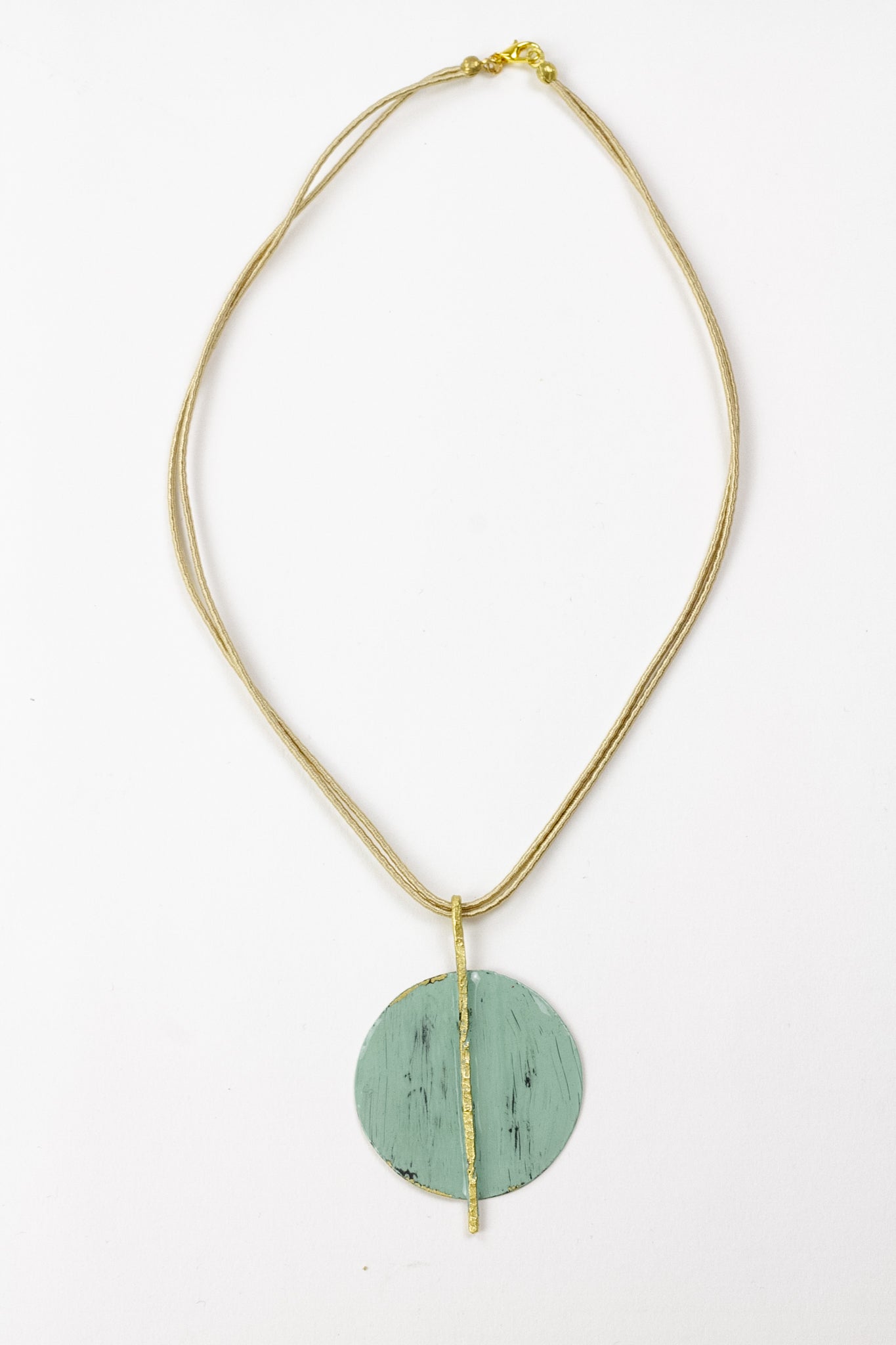 Teal Tilos Statement Necklace