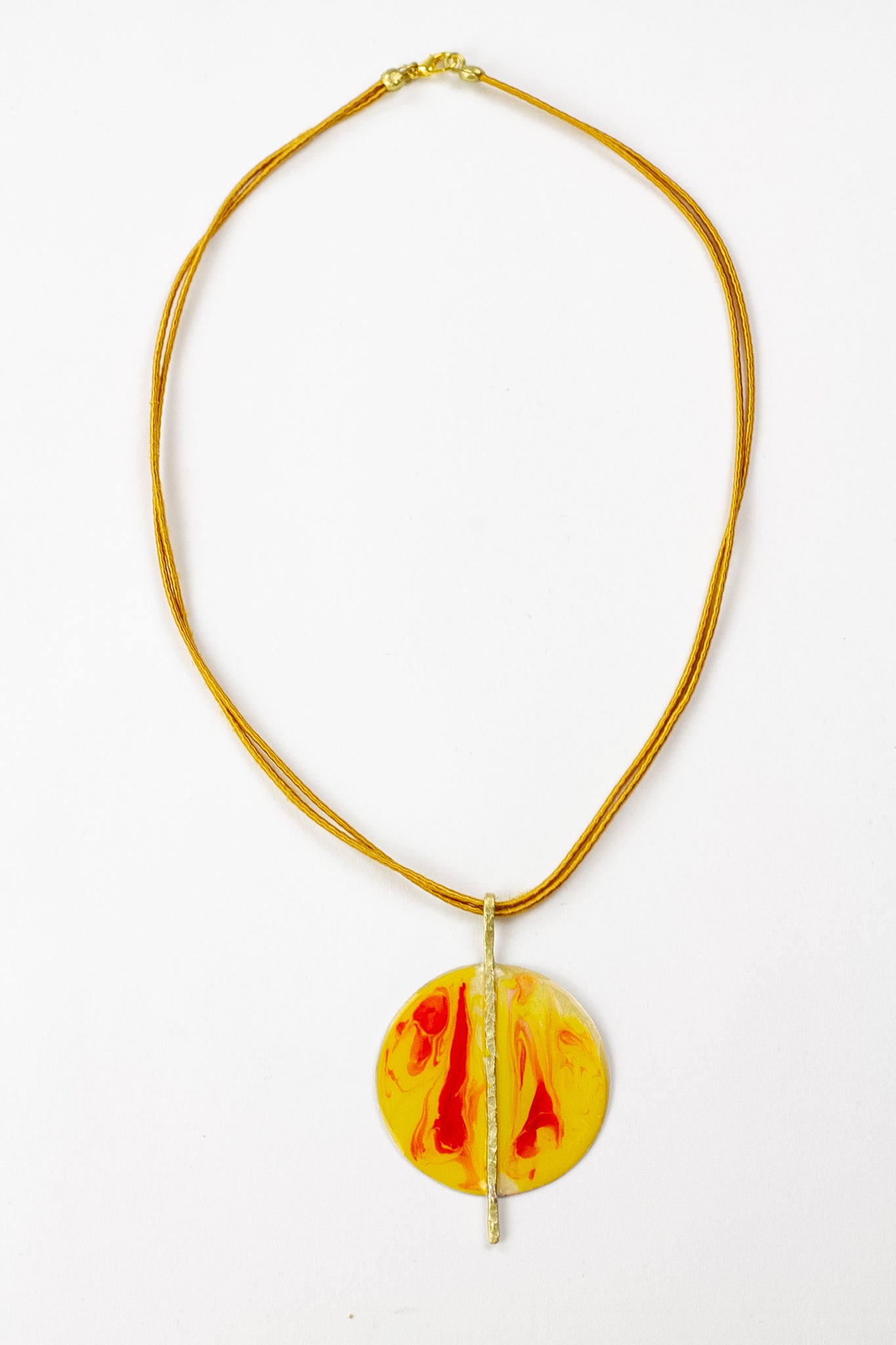 Mykonos Sunrise Statement Necklace