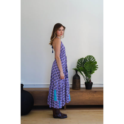 SERENE SUMMER DRESS - JASMINE PURPLE