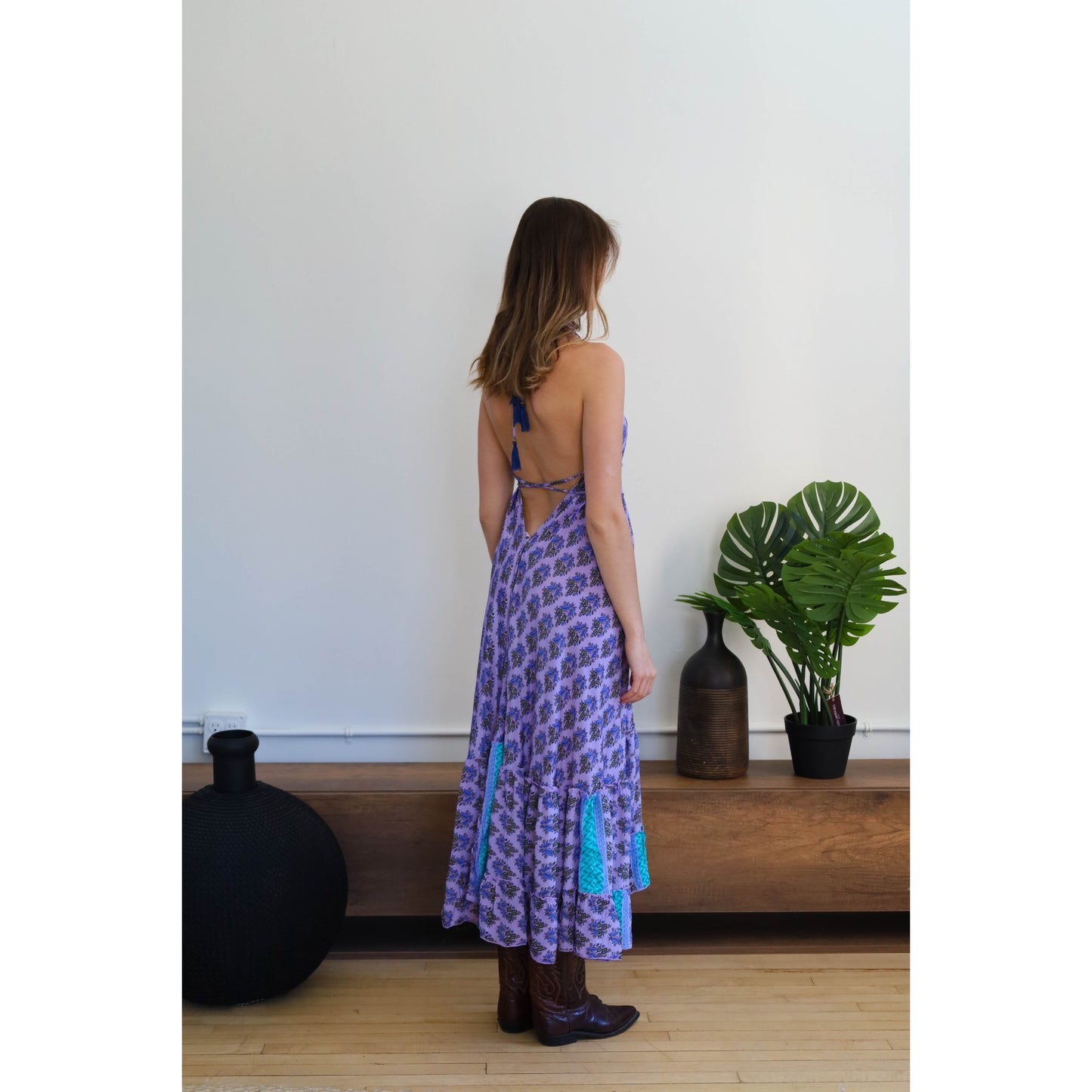 SERENE SUMMER DRESS - JASMINE PURPLE