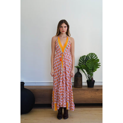 SERENE SUMMER DRESS - JASMINE ORANGE