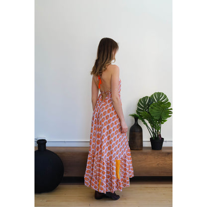 SERENE SUMMER DRESS - JASMINE ORANGE