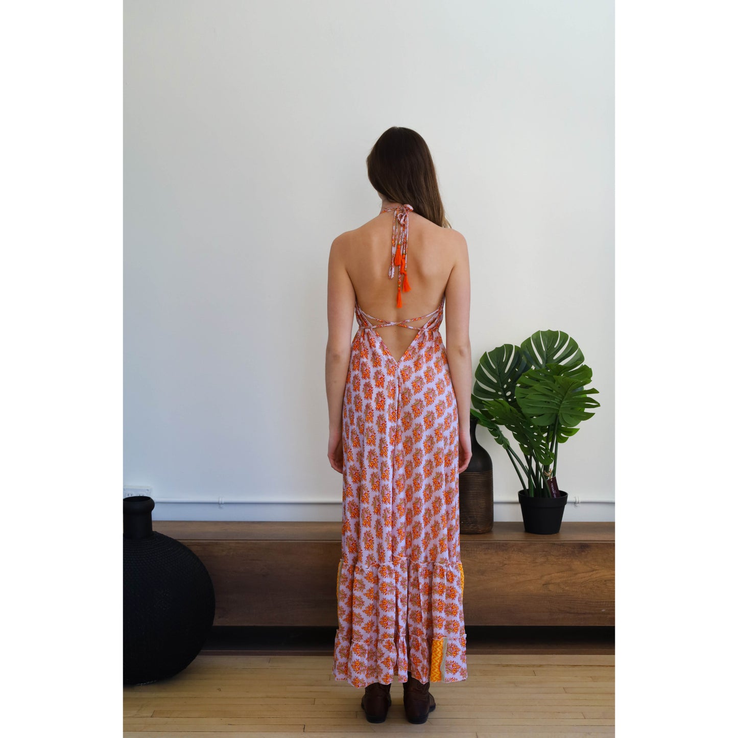 SERENE SUMMER DRESS - JASMINE ORANGE