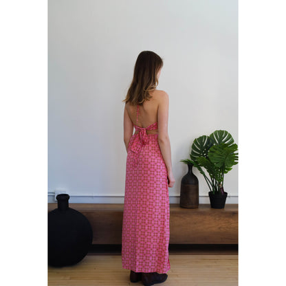 WRAP DRESS - SARI PINK