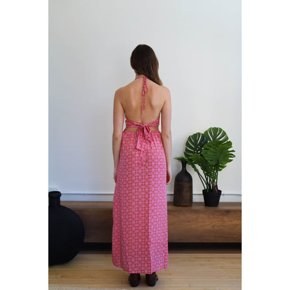 WRAP DRESS - SARI PINK