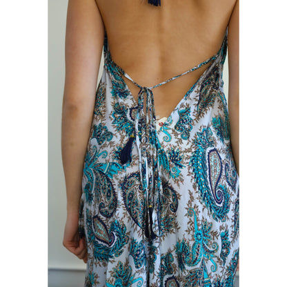 SERENE SUMMER DRESS - PONDICHERRY TURQUOISE