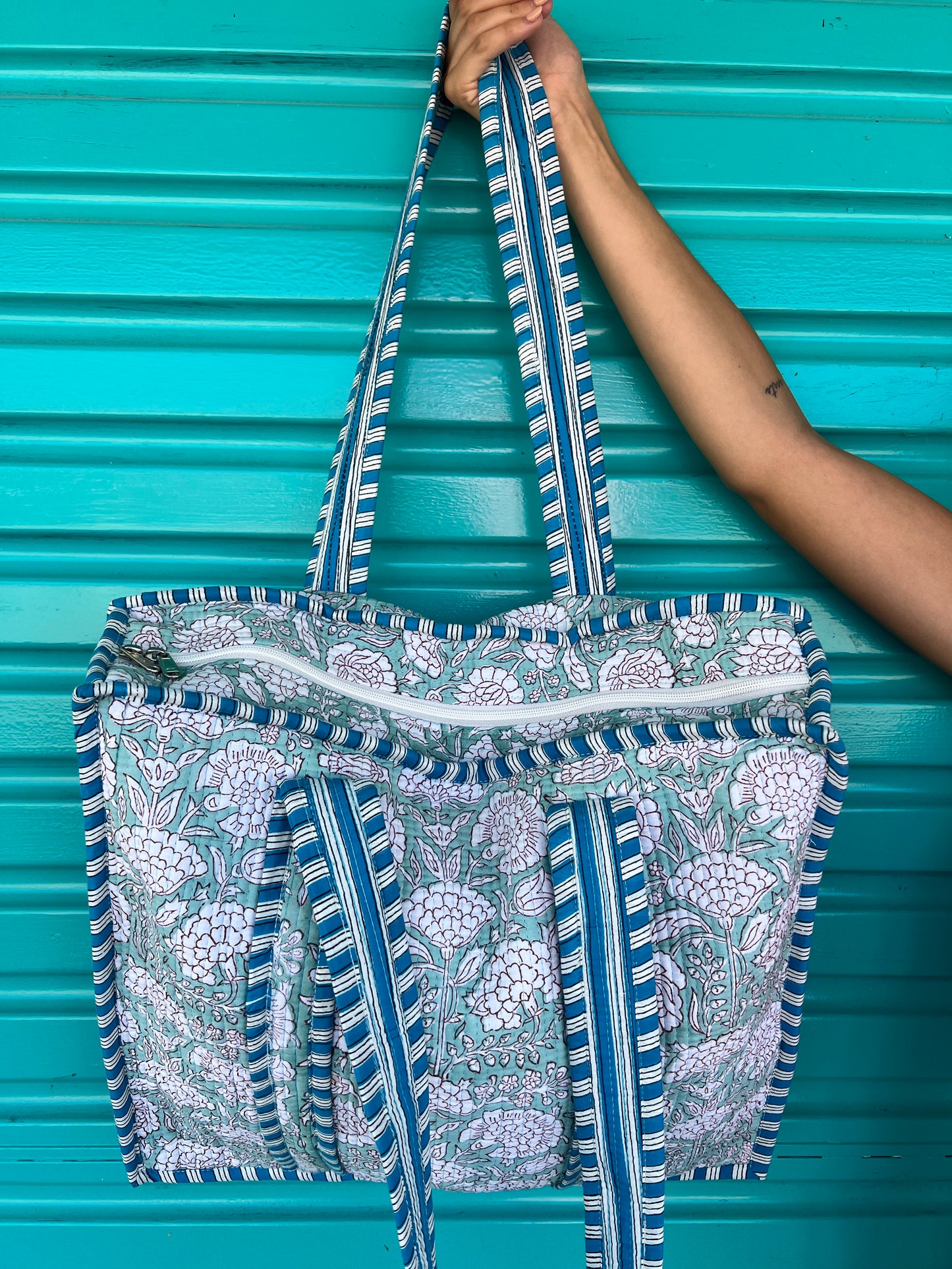 Quilted Tote Bag