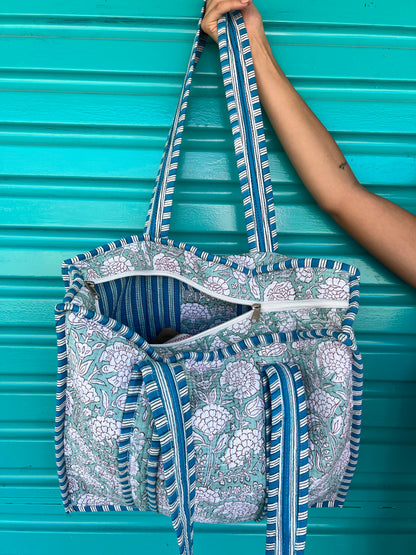 Quilted Tote Bag