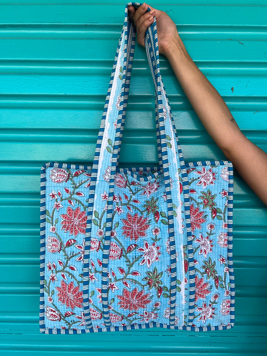 Quilted Tote Bag