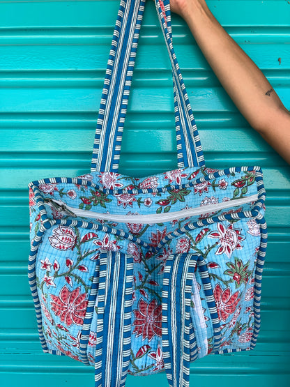 Quilted Tote Bag