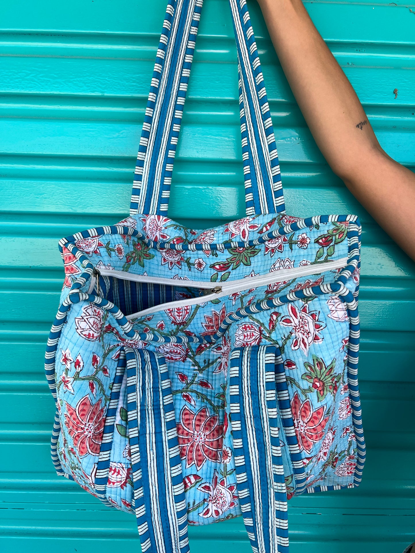 Quilted Tote Bag